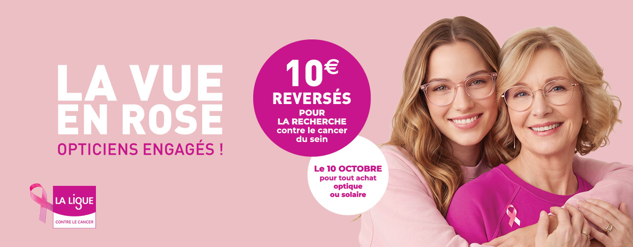 Balouzat Opticiens soutient Octobre Rose !