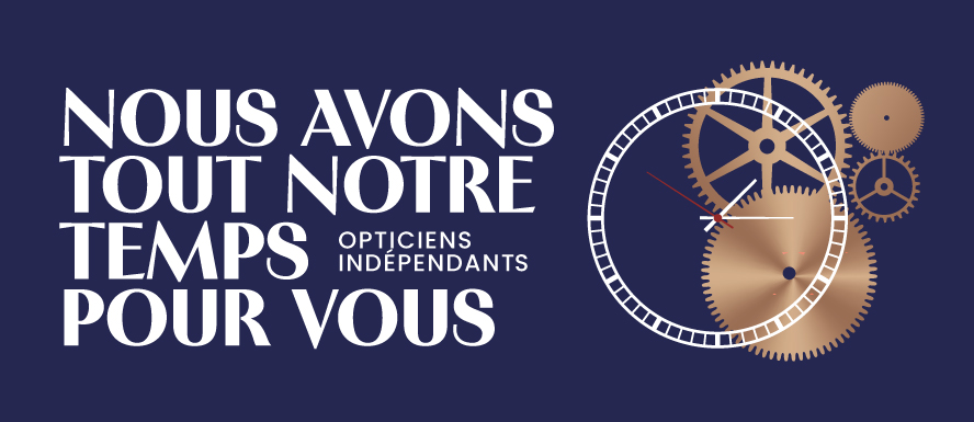 Vitrine été – Nous avons tout notre temps pour vous !